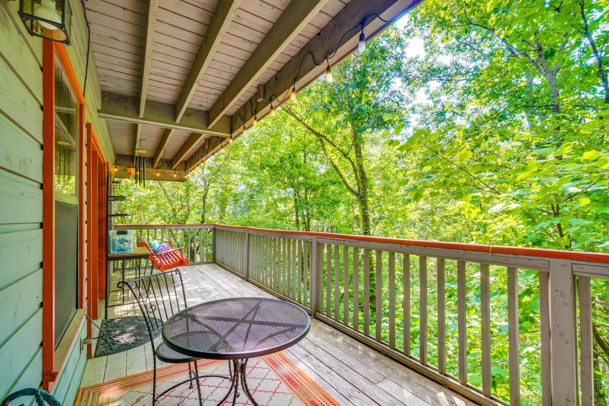 פיג'ן פורג' Smoky Mountain Cabin With Deck And Hot Tub! מראה חיצוני תמונה