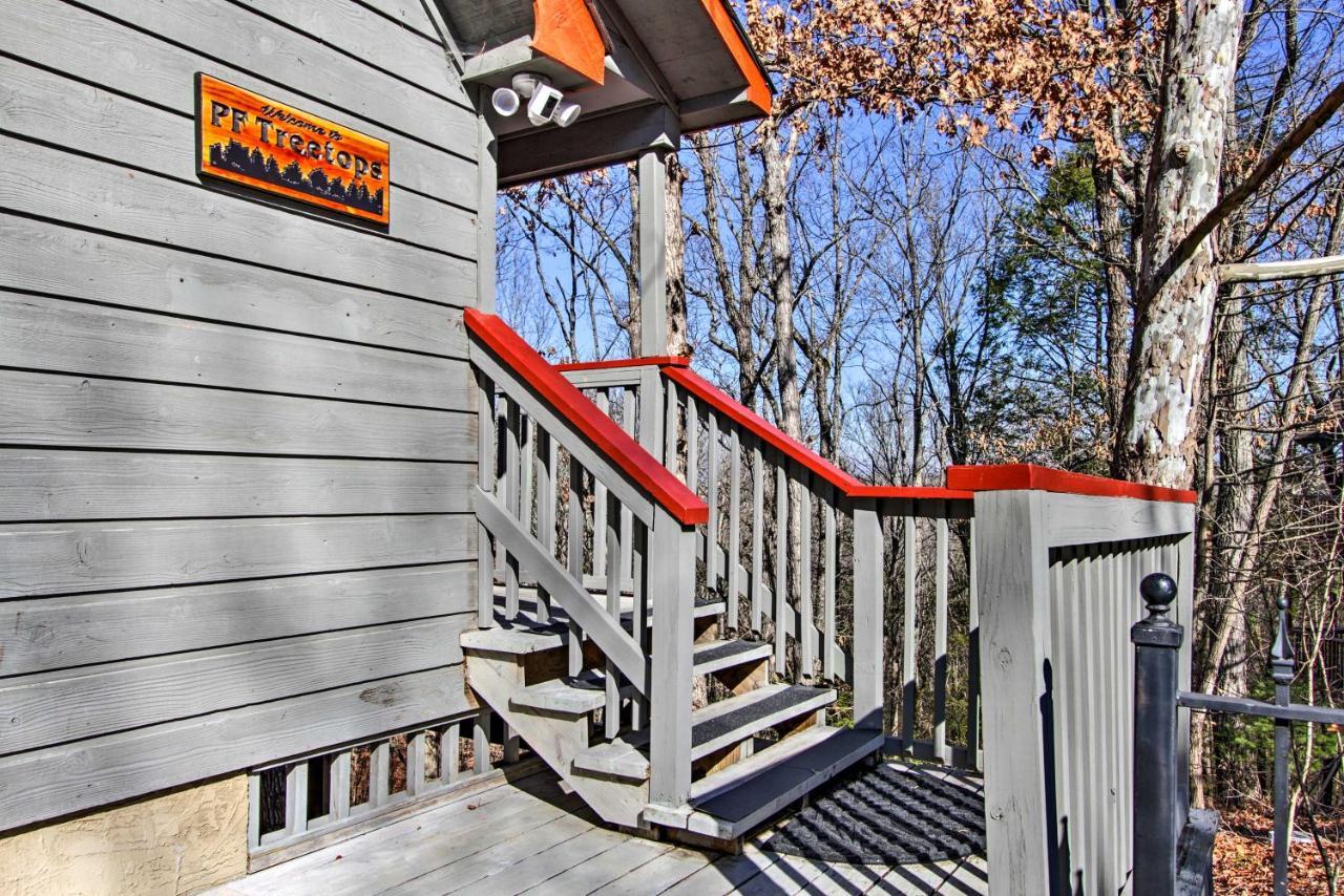 פיג'ן פורג' Smoky Mountain Cabin With Deck And Hot Tub! מראה חיצוני תמונה